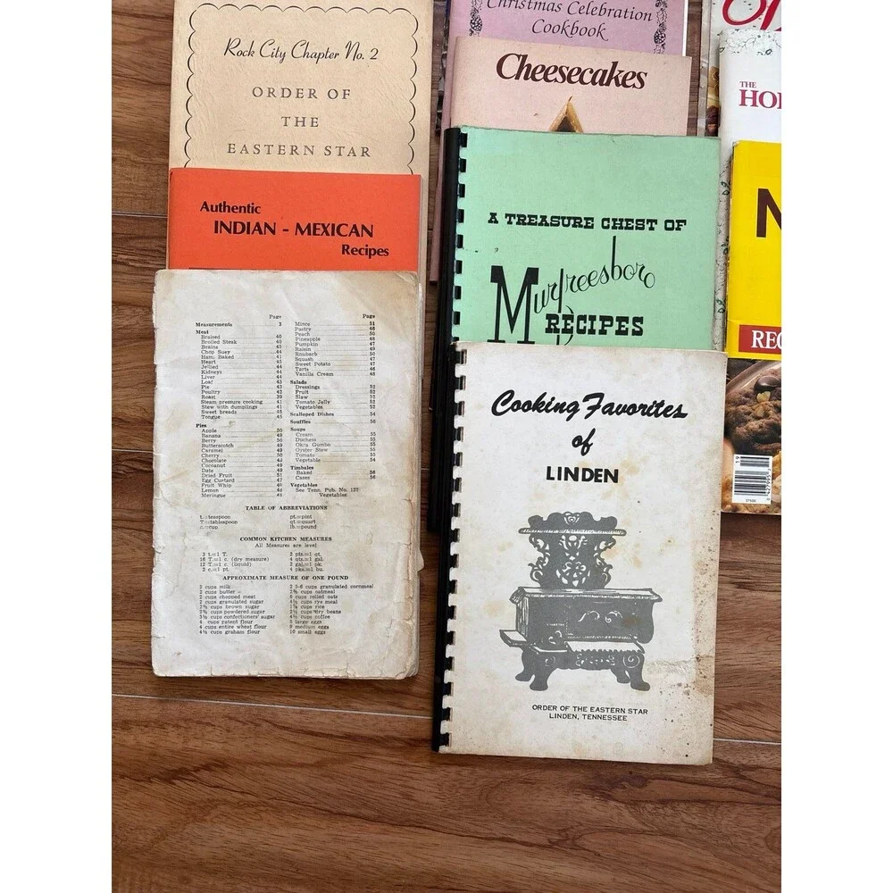 N/A vintage cookbook